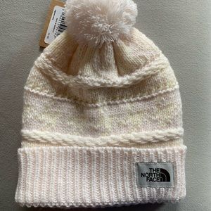 BRAND NEW!! North Face Fair Isle Beanie in Gardenia White! 🌬❄️
